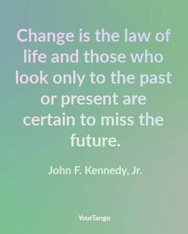  John F. Kennedy, Jr. motivational quote