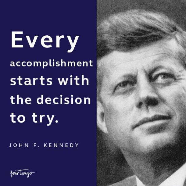 john f kennedy presidential quote