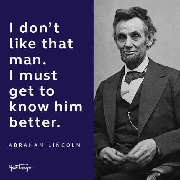 abraham lincoln presidential quote