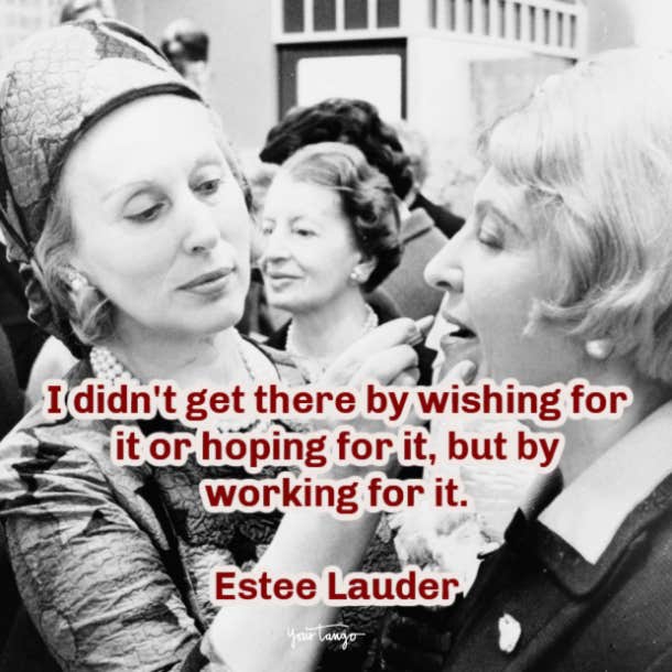 international women's day quotes estee lauder
