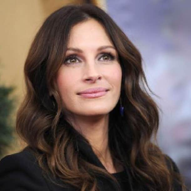 most attractive lip shape Julia Roberts