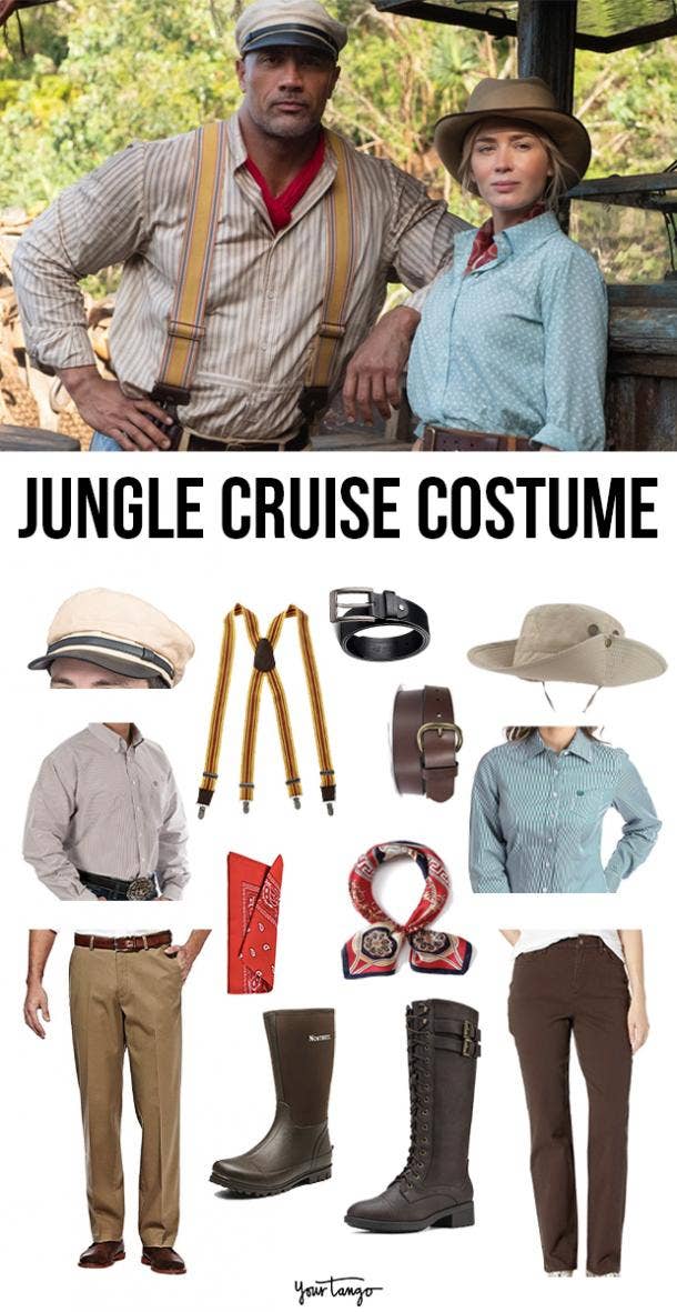 "Jungle Cruise" Lily and Frank Couples Costume