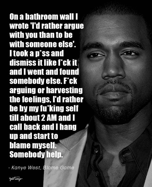 Kanye love quote