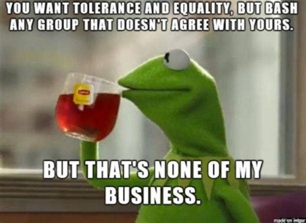 kermit sipping tea meme