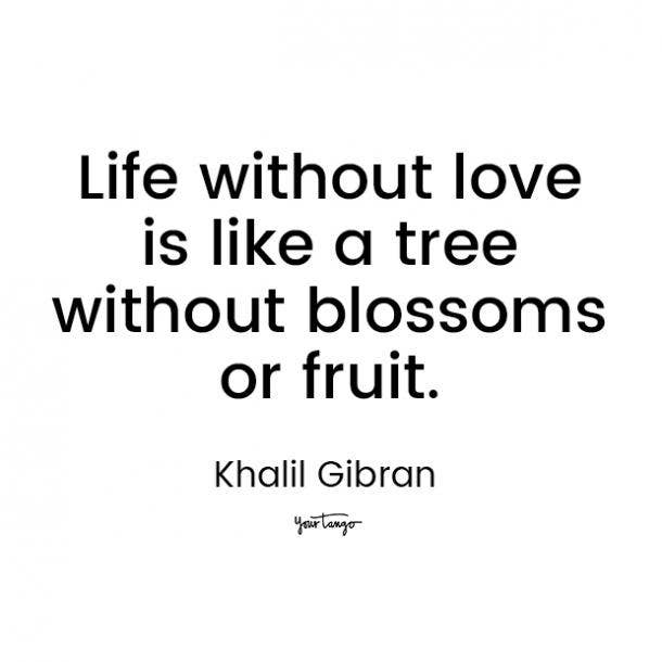 khalil gibran love quote for him