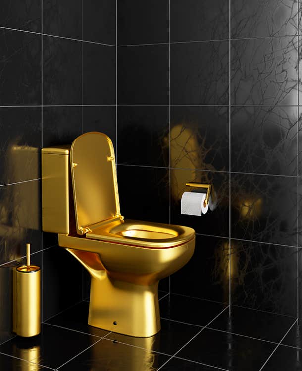 kim kardashian gold plated toilets