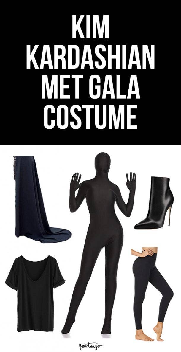 Kim Kardashian's Black Balenciaga Halloween Costume Idea