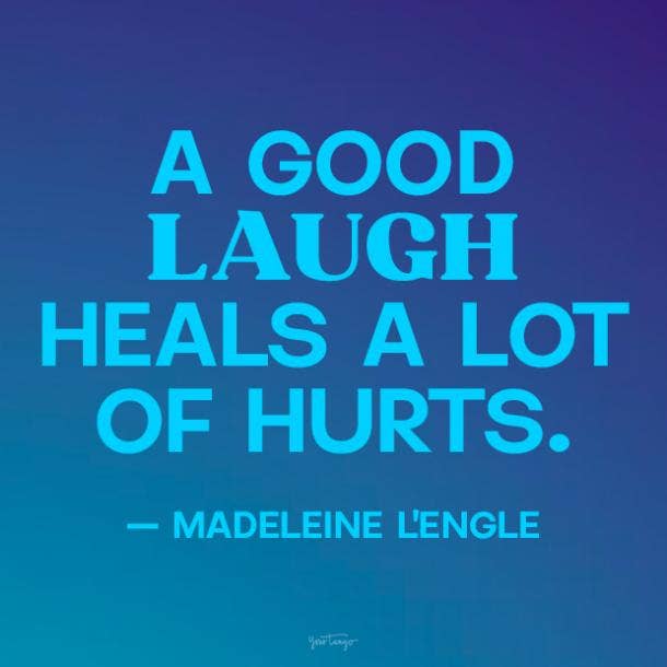Madeleine L’Engle laughter quotes