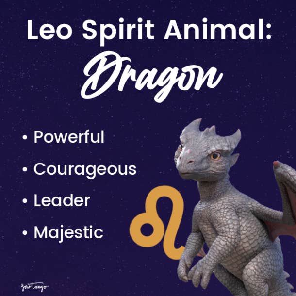 leo spirit animal dragon