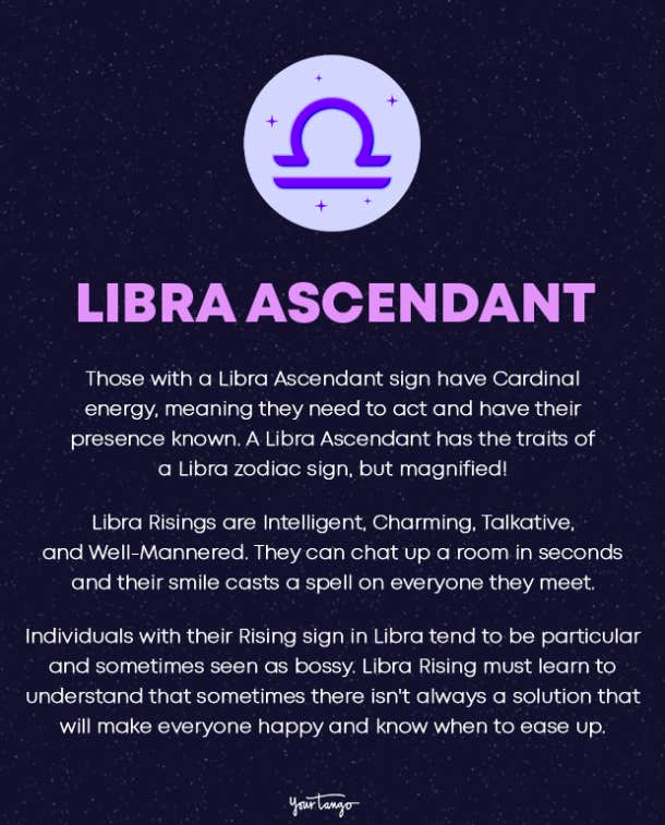 libra rising sign traits