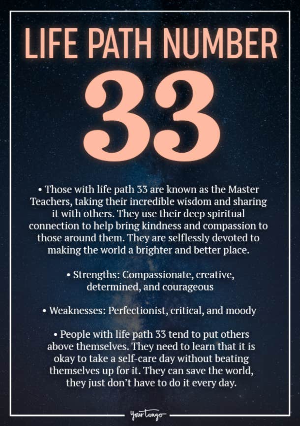 33 master number