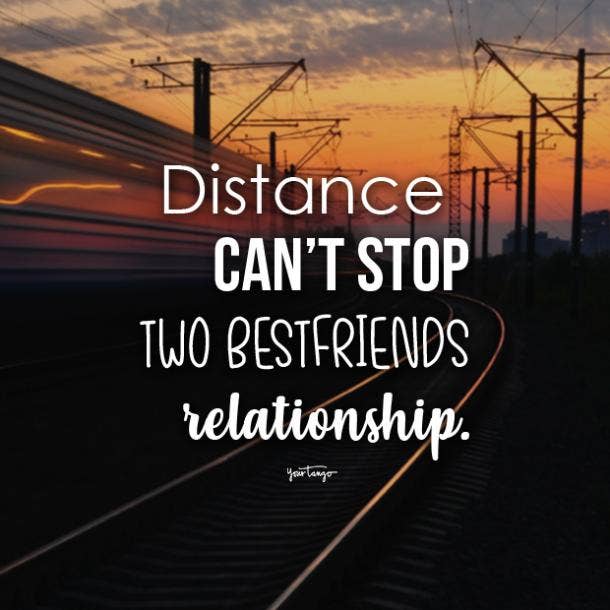 long distance friendship quotes