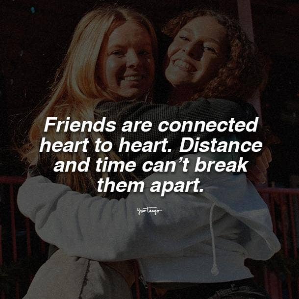 long distance friendship quotes