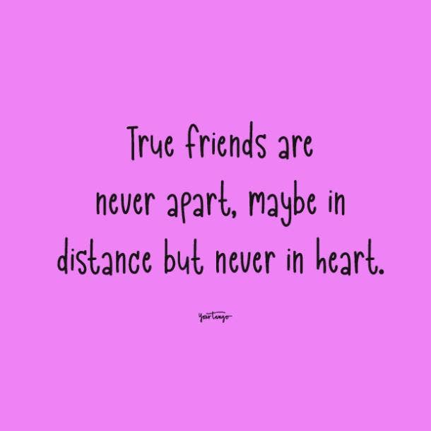 long distance friendship quotes