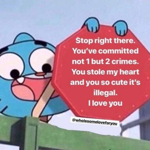 love meme so cute its illegal