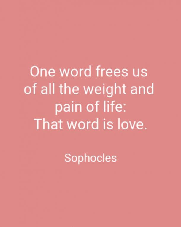 Sophocles love quote