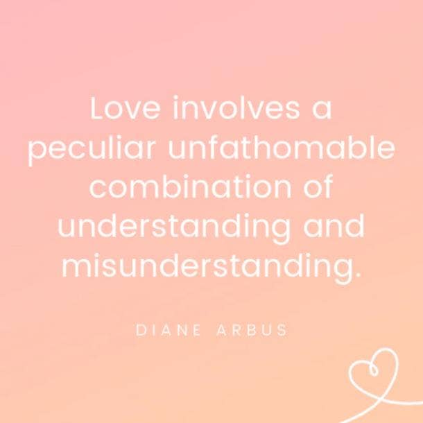 Diane Arbus famous love quotes
