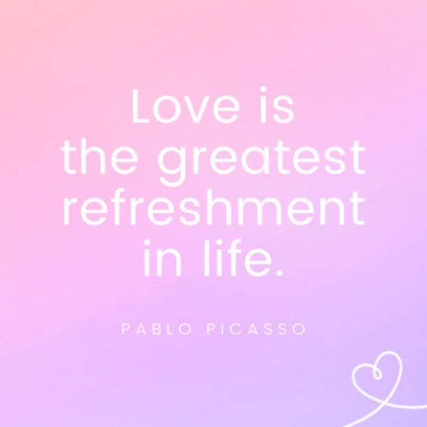 Pablo Picasso famous love quotes