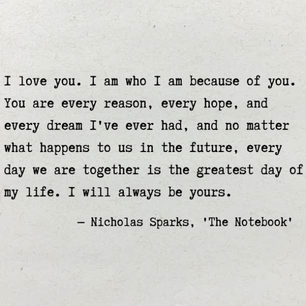 love quotes from books