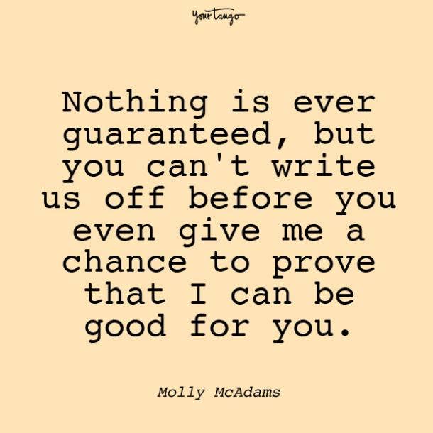 molly mcadams prove your love quotes