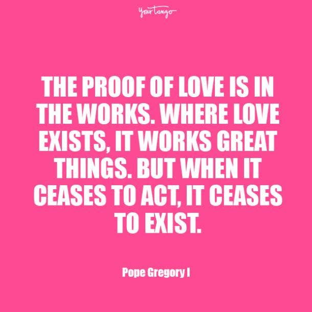 the proof of love is in the prove your love quotes
