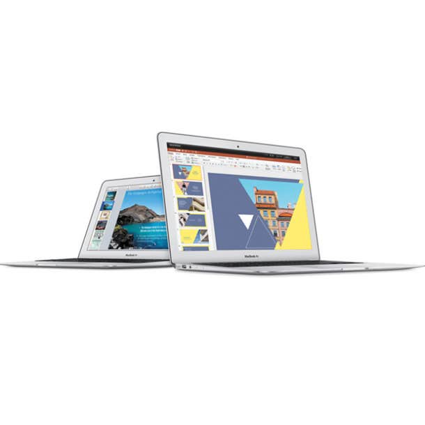 Apple MacBook Air 1.6GHz, 8GB RAM 256GB - Silver (Refurbished) + Microsoft Office Lifetime License Bundle