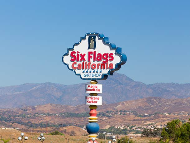 six flags california magic mountain 