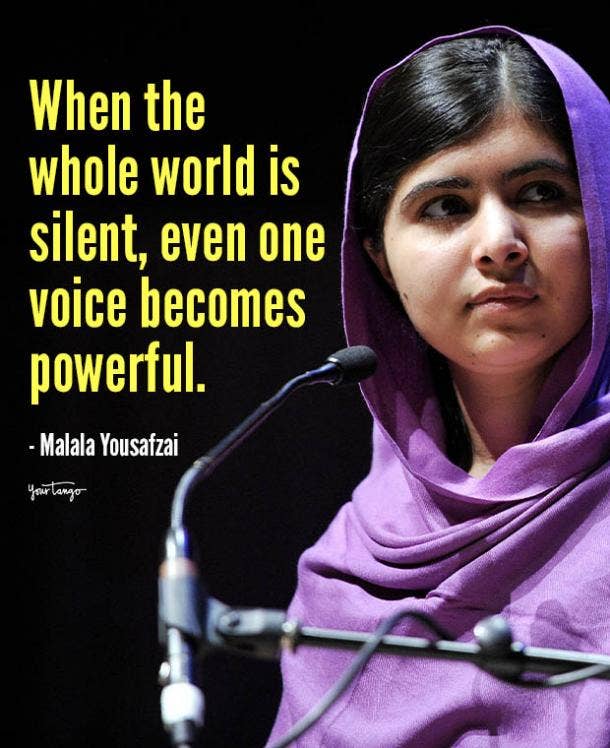 malala yousafzai quotes about women