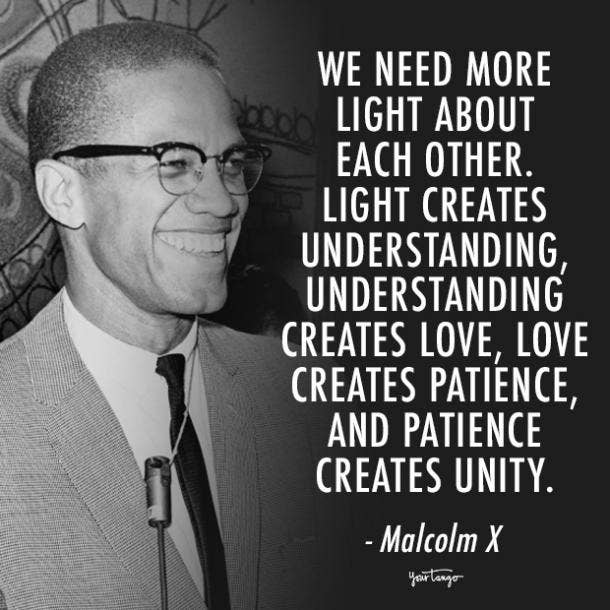 malcolm x quote