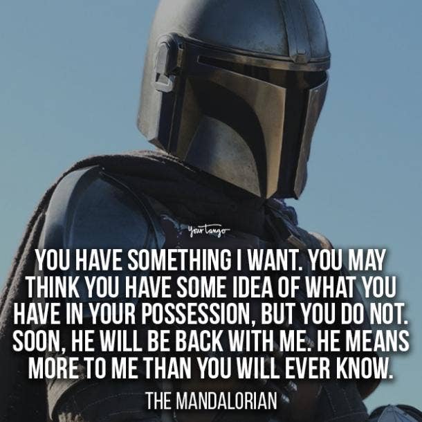 Mandalorian quotes