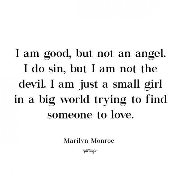 marilyn monroe cute love quote