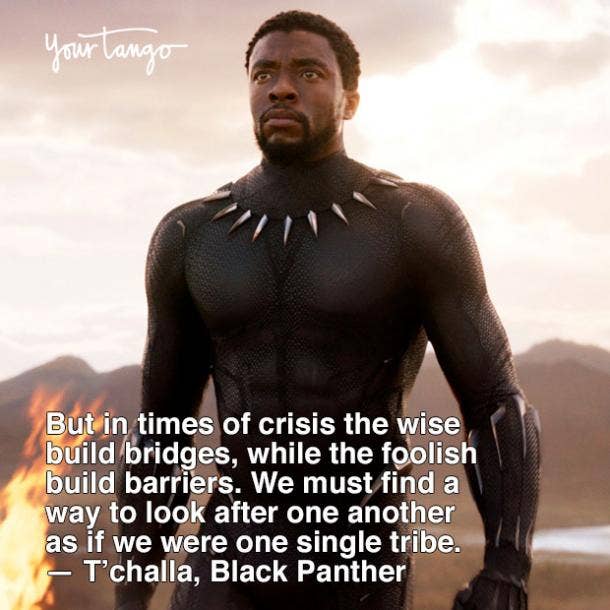 Marvel quote from Black Panther