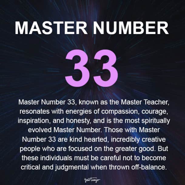 33 master number life path