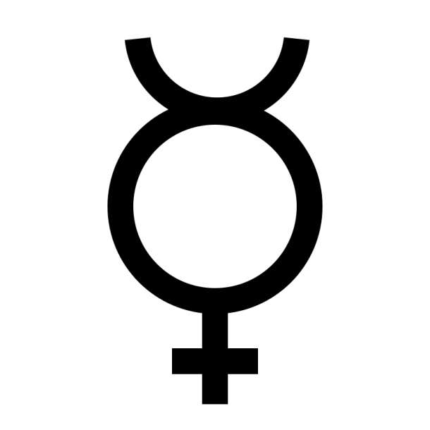 planet mercury symbol