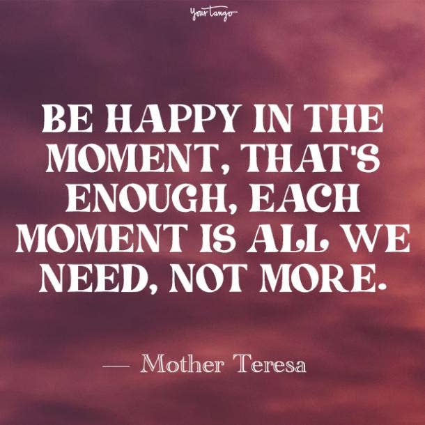 Mother Teresa quote mindfulness