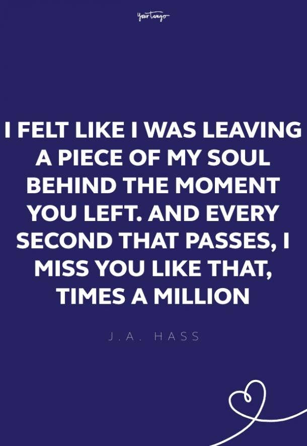 118 Quotes About Missing Someone To Say I Miss You Yourtango