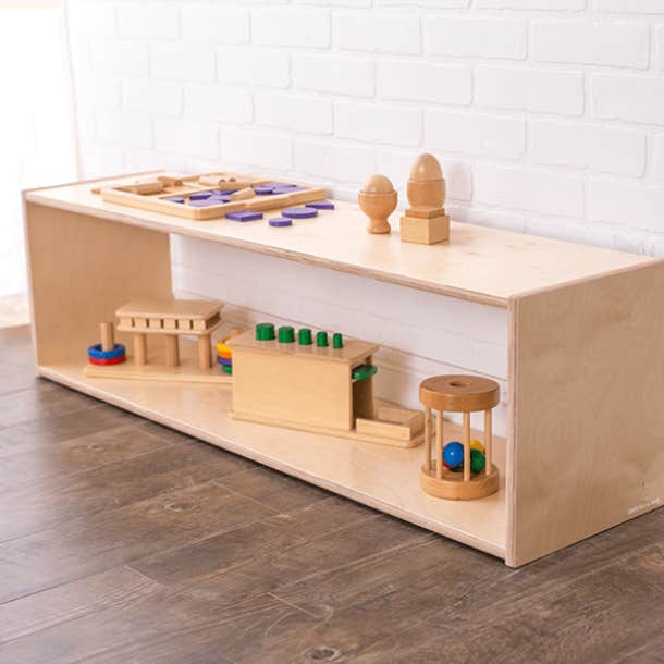 MontiKids Montessori Toy Shelf
