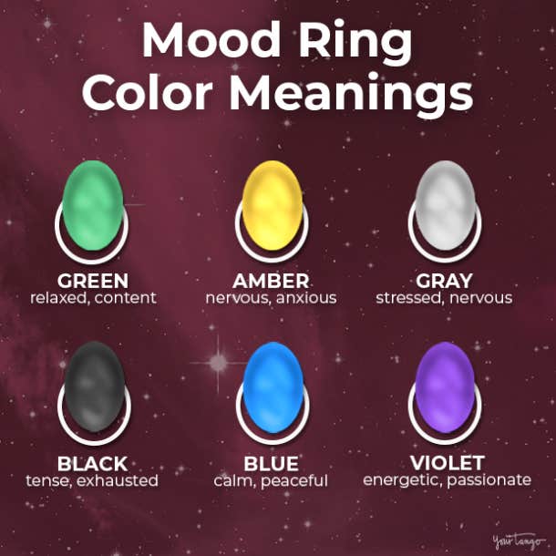 mood ring color meanings 0