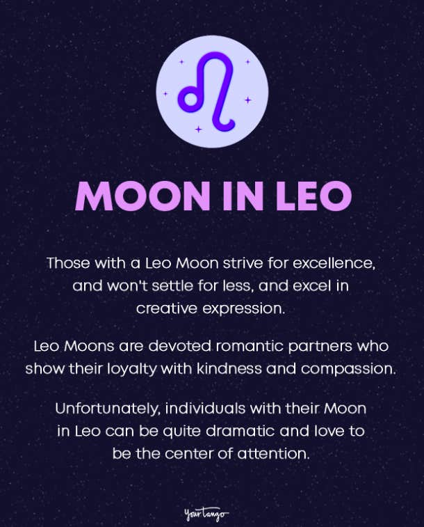 leo moon sign traits