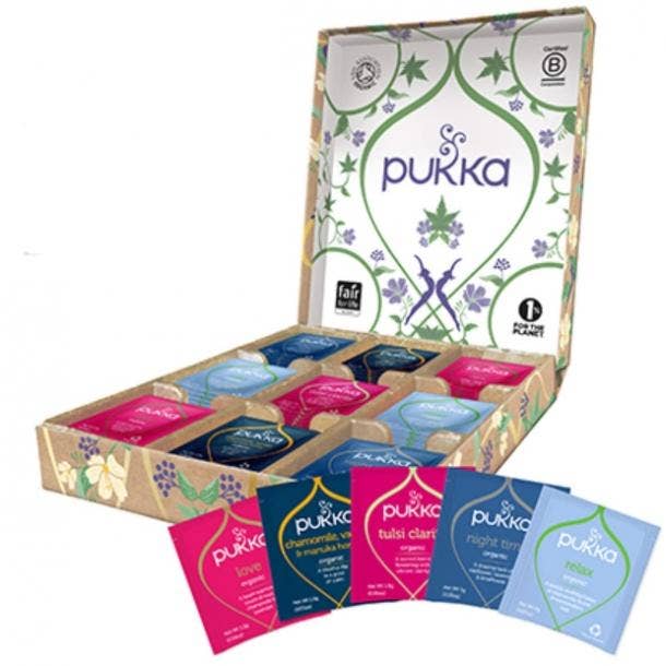 Pukka Relax Collection of Organic Herbal Teas mother's day gift for girlfriend