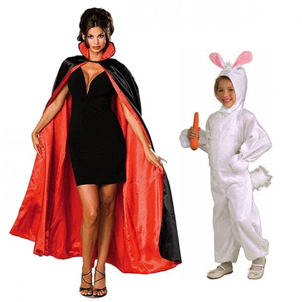 mother daughter halloween costumes magician rabbit