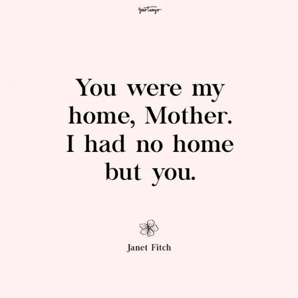 Janet Fitch missing mom quotes
