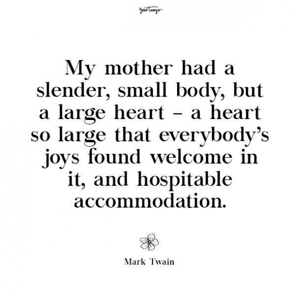Mark Twain missing mom quotes
