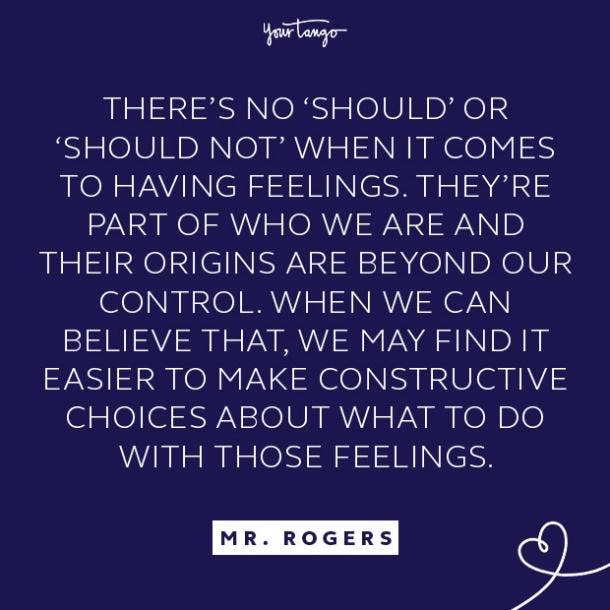 Mr. Rogers quote about feelings