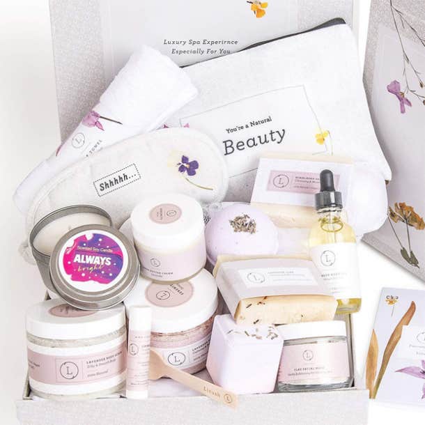 New Mom Spa Gift Basket