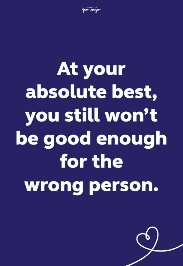 not good enough quotes