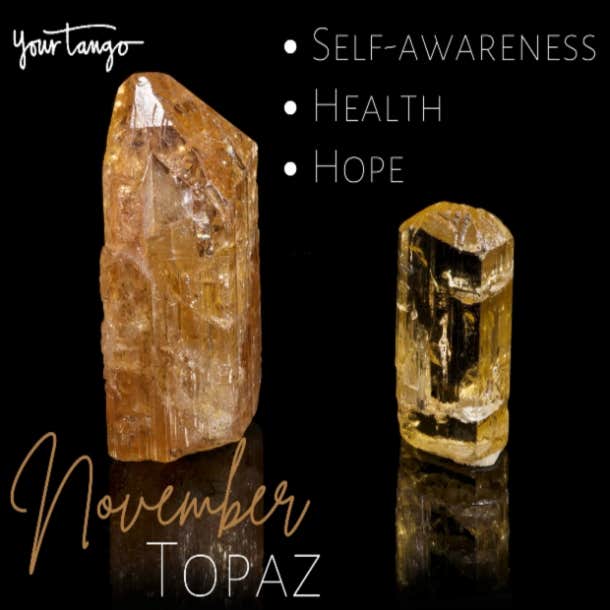 November birthstone topaz meaning