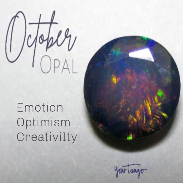 October birthstone opal meaning