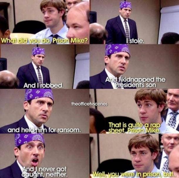 office quotes prison mike
