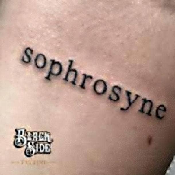 one word tattoos